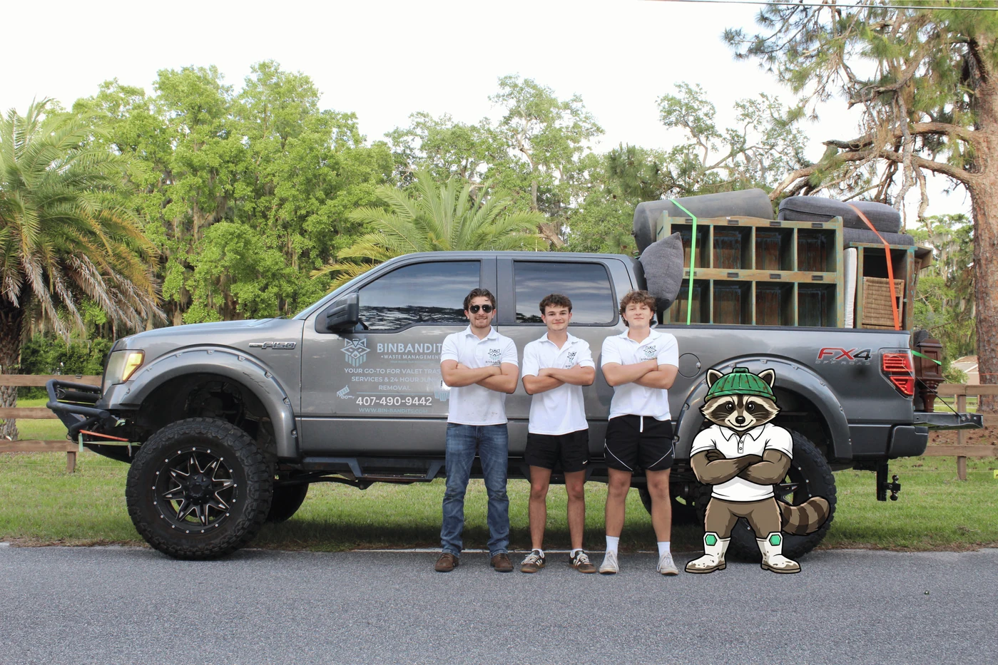 The Bin Bandits team